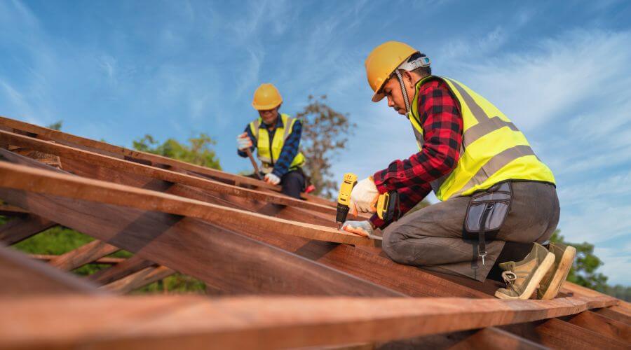 Professional metal roof installation in Russell, IA